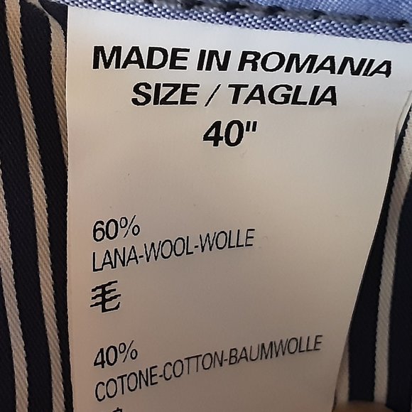 Ermenegildo Zegna Cotton Wool Trousers | New! 40"L - Picture 13 of 15